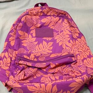 ALOHA Collection  Vibrant Pink and Orange Backpack